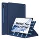 Syndrruce Magnetic Case for Samsung Galaxy Tab S7 Plus/S7 FE/S8 Plus 12.4 Inch, Slim Lightweight Protecitve Cover with S Pen Holder for Samsung Tablet S7 Plus/ S7 FE/ S8 Plus 12.4" (DarkBlue)
