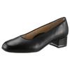 Pumps ARA "GRAZ", Damen, Gr. 3,5 (36), schwarz, Glattleder, elegant, Schuhe, Abendschuh, Festtagsschuh, Blockabsatz, glänzendes Detail am Absatz
