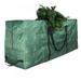 Extra Wide Opening Christmas Tree Storage Bag - Tall Artificial Disassembled Trees Durable Straps & Reinforced Handles - Holiday Xmas