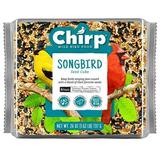 Chirp 9087769 26 oz Songbird Wild Bird Black Oil Sunflower Seed Cake