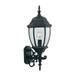 2432-BK-Designers Fountain-Triverton - One Light Outdoor Wall Lantern
