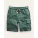 Jersey Cargo Short Green Boys Boden