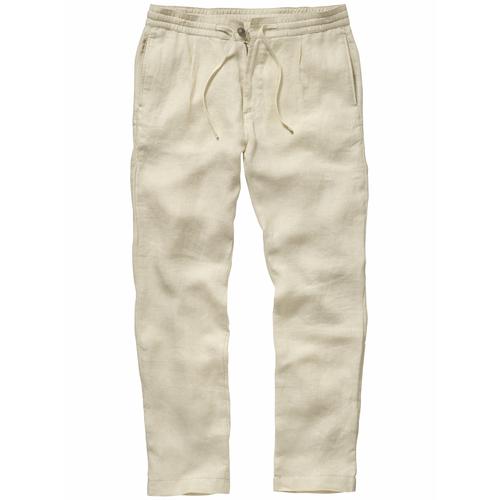 Mey & Edlich Herren Chino Hose Regular Fit Beige einfarbig