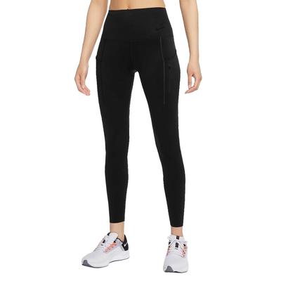 Nike Damen Dri-Fit Go Firm-Support High-Waisted 7/8 Leggings schwarz