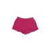 State of Mine Athletic Shorts: Pink Print Activewear - Women's Size Small - Stonewash