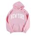 Dtydtpe 2024 Clearance Sales Hoodies for Women Women s Casual Printed Long-Sleeved Hooded Sweater Womens Long Sleeve Tops Womens Sweaters