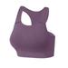 iOPQO lingerie for women Women Sports Yoga Fitness Exercise Plus Size Underwear Bra Yoga Bra Purple L