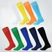 Naierhg Long Tube Socks Breathable Sweat Absorption No Odor Elastic Long Tube Socks for Playing Football