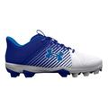 Under Armour Leadoff Low Rubber Molded Baseball Cleats Royal | White Size 12.5 Medium