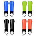 4 Pairs Soccer Shin Guards Protective Soccer Gear Padded Soccer Equipment for Kids Teens Youth Boys Girls Soccer Shin Pads with Ankle Support and Adjustable Straps