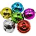 30Pcs 1inch Jingle Bell Colorful Craft Bells Metal Round Bell for Pet Collar Chrismas Tree Wedding Wreath Party House Ornament