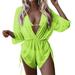 Sunflower Bathing Suits for Women Bikini Swim Dress Women Size 16 Bathing Suits for Women Women Bikini Halter Top Board Shorts Swim Top for Women plus Guard Women plus Size Short Sleeve