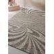 ELEMENTS CYCLE | Contemporary Wool And Cotton Cream Brown Indian Rugs