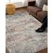 BNM Lattice Washable Indoor Area Rug 7 x 10 Grey