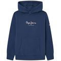 Pepe Jeans Jungen Eddie Hoodie Sweatshirt, Blue (Jarman), 4 Years