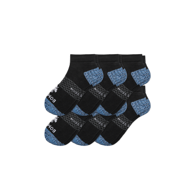 Women's Ankle Compression Socks 6-Pack - Black - Small - Bombas