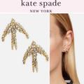 Kate Spade Jewelry | Kate Spade New York Sweet Sparrow Bird Stud Earrings Cold Comfort Nwt | Color: Gold | Size: Os