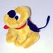 Disney Toys | Free Shipping * Pluto Mickeys Dog Plush Vintage Made In Korea | Color: Black/Yellow | Size: 12”