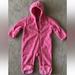 Columbia One Pieces | Columbia Infant Cuddle Fleece Suit Size 6-12 Month Euc | Color: Pink | Size: 6-9mb