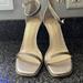 Jessica Simpson Shoes | Jessica Simpson Ostey Strappy Heels Color Is Champagne Shimmer Sand | Color: Cream | Size: 6