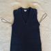 J. Crew Dresses | J. Crew Ribbed Knit Cotton Sleeveless Sweater Dress, Size S | Color: Black | Size: S