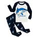 3-12T Cotton Long Sleeve Pjs Kids Pyjamas Set Children Toddler Boys Nightwear 2 Piece Sleepwear Tops + Pants