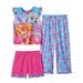 Nickelodeon Toddler Girl Paw Patrol Heart Pajamas 3 PC Shirt Pants Shorts Set 2T