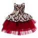 ZHAGHMIN Girls Fall Outfits Dress Pageant Girls Kids Princess Birthday Bowknot Wedding Party Gown Paillette Tulle Girls Dress&Skirt Apparel Dresses Toddler Girls Clothes Fancy Dresses for Girls Girl