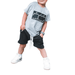 Coduop Toddler Baby Boys Shorts Set Short Sleeve T-shirt Top Shorts Infants Summer Playwear Outfits