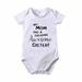 Herrnalise Baby Boys Girls Onesie My MomHas a Freaking Awesome Sister InfantRomper Bodysuits Jumpsuit Newborn Outfit for 0-24 Months