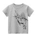 KI-8jcuD Toddler Baby Boy Clothes Toddler Kids Baby Boys Girls Dinosaur Short Sleeve Crewneck T Shirts Tops Tee Clothes for Children 5T Boys Top Fit Apparel Sleeve Tee Boys Long Sleeve Shirts Size 1