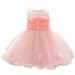 ZHAGHMIN Big Girl Dresses Gown Dress Pageant Baby Birthday Floral Princess Party Girls Bridesmaid Wedding Girls Dress&Skirt Girl Dress 24 Months Girls Clothes Age 6 Long Sleeve Shirt Kids Girls 7 Dr