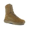 Reebok Fusion Max 8in Tactical Boots w/ Soft Toe - Men's Leather Coyote Brown 8 W 690774336988