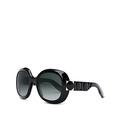 Dior Lady 95.22 R2I Round Sunglasses, 58mm