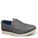 Nunn Bush Brewski Canvas Moc Toe Venetian - Mens 9.5 Grey Slip On Medium