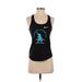 Nike Active Tank Top: Blue Activewear - Women's Size X-Small