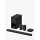 Sony HT-S40R Bluetooth Soundbar with Subwoofer and Wireless Rear Speakers, Black