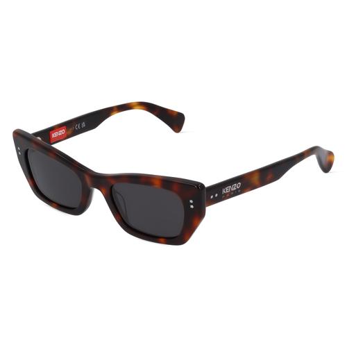 Kenzo KZ40162I Damen-Sonnenbrille Vollrand Cateye Acetat-Gestell, braun