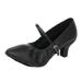 Cathalem Women s Modern Dance Shoes Indoor Dance Shoes Friendship Dance Square Dance Shoes National Standard Dance Shoes Black 41