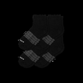 Men's Quarter Sock 4-Pack - Black - Large - Bombas