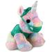 DolliBu Floppy Rainbow Unicorn Doctor Plush Toy - Super Soft Unicorn Doctor Stuffed Animal Dress Up with Cute Scrub Uniform and Cap Outfit - Doctor Toy Plush Gift - 10 Inches