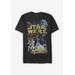 Men's Big & Tall Star Wars Classic Rebel Tee by Star Wars in Black (Size XLT)