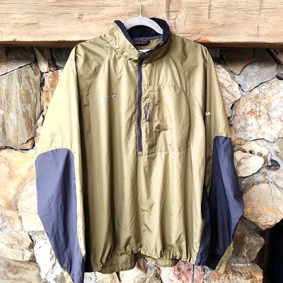 Columbia Jackets & Coats | Columbia Packable Titanium Windbreaker Men's Size Xlarge Green/Gray | Color: Gray/Tan | Size: Xl