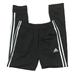 Adidas Bottoms | Adidas Boy’s Iconic Tricot Jogger Track Pants Euc | Color: Black/White | Size: Mb