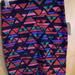 Lularoe Skirts | Nwt Lularoe "Cassie" Skirt Size: Small **New With Tags** | Color: Black/Purple | Size: S