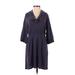 Old Navy Casual Dress - Sweater Dress: Purple Solid Dresses - Women's Size Small