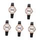 UKCOCO Gem Ladies Watches Woman Watches Casual Watch Womens Watches Decorative Girl Watch Girl Gift Watch Wrist Decor Watch Women Wristwatch Female Wristwatch Watches for Women Gem 5 Sets