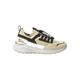 Sneaker JACK WOLFSKIN "DROMOVENTURE ATHLETIC LOW W" Gr. UK 4,5 - EU 37,5, Normalschaft, beige (white, pepper) Schuhe Damen-Outdoorbekleidung