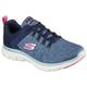 Sneaker SKECHERS "FLEX APPEAL 4.0 - BRILLIANT VIEW" Gr. 41, blau (blau, rosa) Damen Schuhe Sneaker