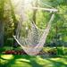 2pcs Outdoor Garden Yard Hammock Chair Cotton Hanging Rope Air/Sky Chair Swing